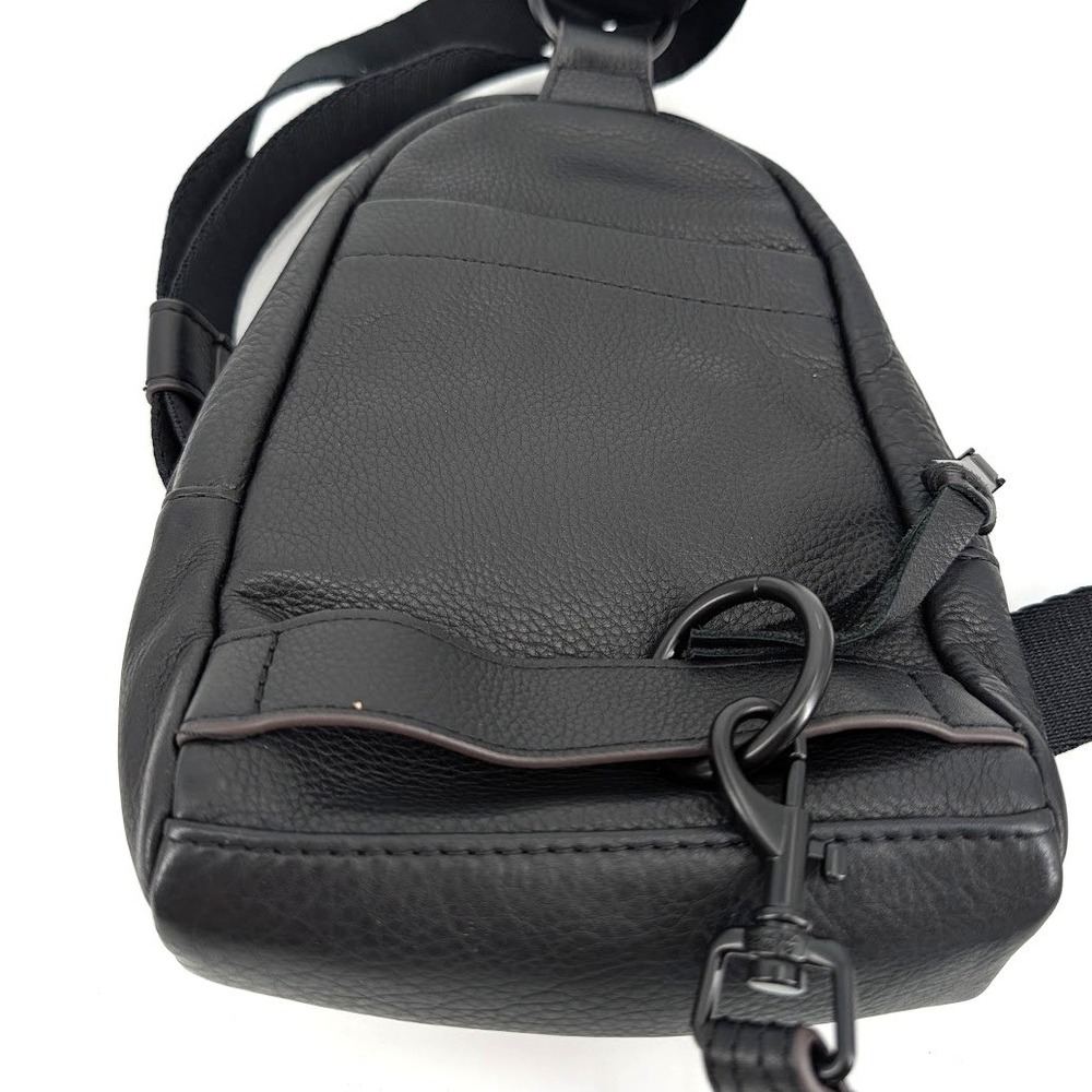 Aimee Kestenberg Tamitha Black Leather Crossbody Bag Matte Black Hardware NWOT - Picture 2 of 9